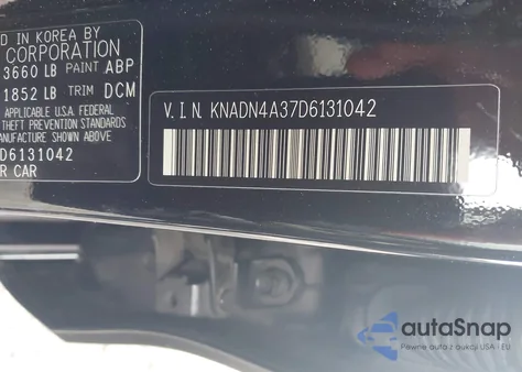 2013 Kia Rio Ex from USA, damaged, VIN KNADN4A37D6131042